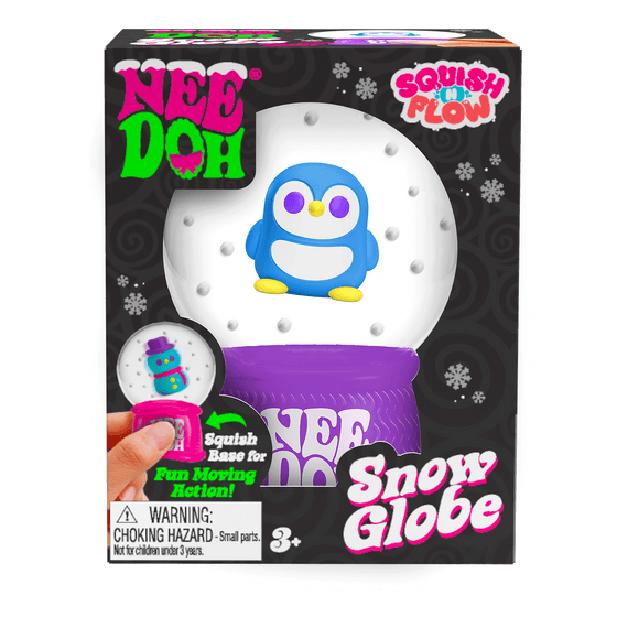 NeeDoh Squish N Flow Snow Globe K2QY